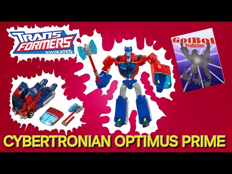 Transformers Animated Deluxe Class Cybertronian Optimus Prime - GotBot True Review NUMBER 1212