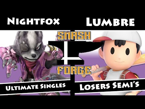 SmashForge SSBU #7 [LSF] Lumbre (ness) vs Nightfox (wolf)