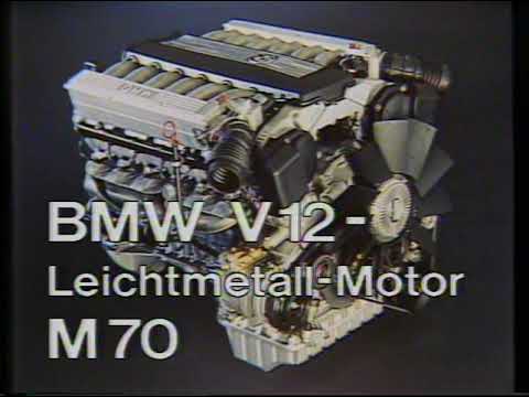 BMW V12 M70 Treibwerk E32