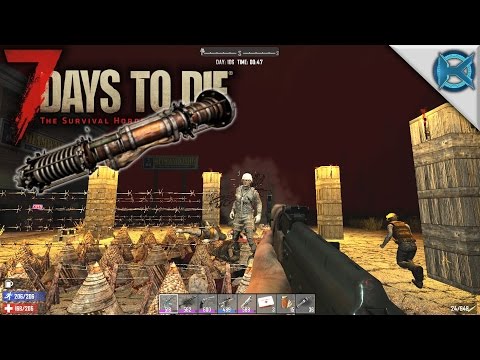 7 Days to Die | Explosive Horde Night | Let's Play 7 Days to Die Gameplay | Alpha 15 S15E88