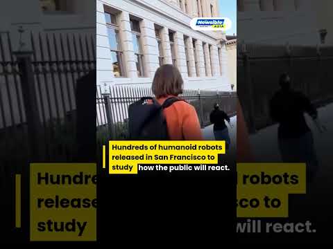 San Francisco Deploys 300 Humanoid Robots to Study Human Interaction