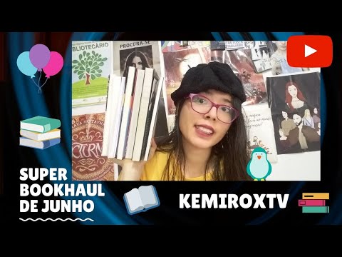 BOOKHAUL DE JUNHO 2020 | Kemiroxtv