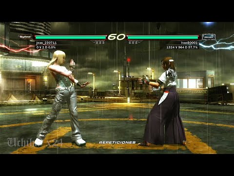 125_1 Lili (jean_230711) VS (IvanB0001) Asuka Kazama - Tekken 6 ( Uchiha x24 ) Online #26
