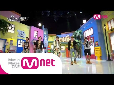 Mnet [엠카운트다운] Ep.385 : B1A4 - Solo Day + 물한잔(A Glass of Water) @MCOUNTDOWN_140717