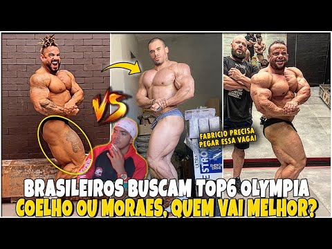 MORAES OR COELHO WHO WILL DO BETTER IN THE 212 OF MR. OLYMPIA 2022? SEE WHAT BR'S CHANCES ARE AT ...