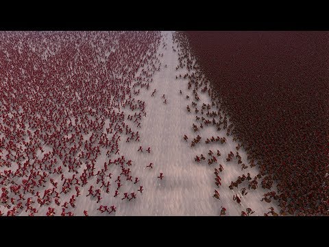 20000 IRON MAN vs 30000 SPARTANS - Ultimate Epic Battle Simulator