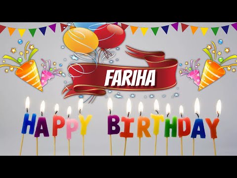 Happy Birthday Fariha Urdu Song - Fariha Happy Birthday