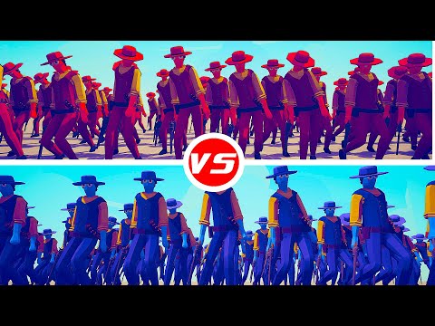 100x Quick Draw VS 100x Quick Draw - Totally Accurate Battle Simulator TABS #14