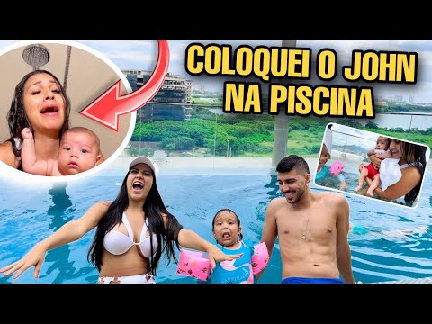 Entramos na PISCINA do HOTEL!!! *2 DIAS COM A GENTE* 😱✨