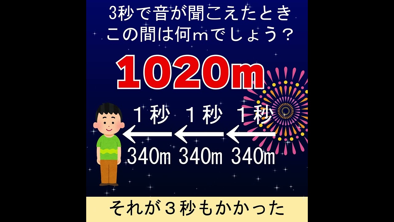 靴の花火にのせて中1理科・音のポイント！ #lの替え歌