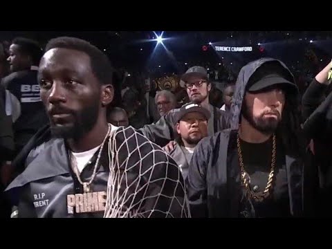 Eminem Escorted Terence Crawford To The Ring, Singing 'Lose Yourself' Last Night
