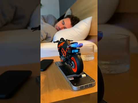 🎁 Despertador de moto con sonido – El regalo perfecto para motociclistas