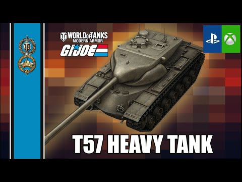 T57 Heavy Tank / World of Tanks Modern Armor: G.l. Joe / PlayStation 5 / WoT Console
