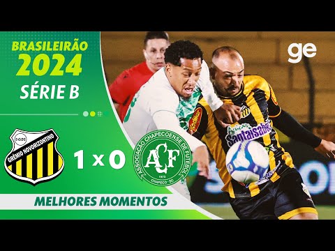 Gols e lances de Novorizontino x Chapecoense