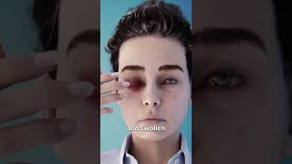 Bees In A Woman’s Eye 😱