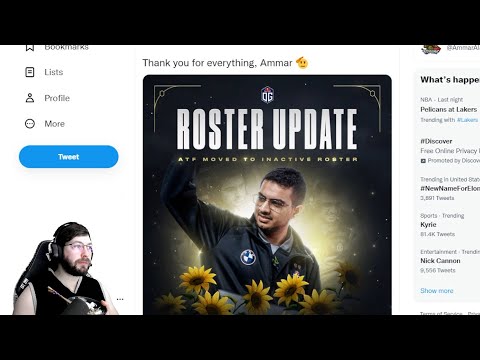 Fear's thoughts on Quinn moving to EU, Topson having the choice & Ammar parting ways with OG