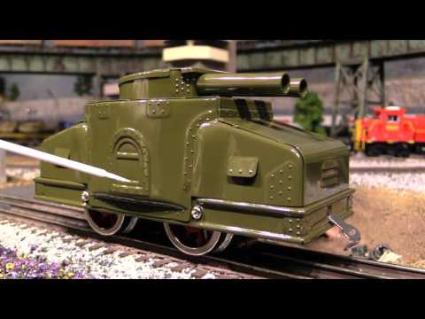 Lionel Corporate Tinplate No. 214 Armored Motor Car Outfit