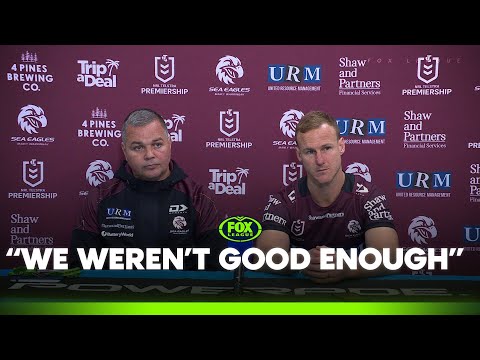 Manly's finals hopes on a knifes edge | Seibold discusses disappointing performance | Fox League