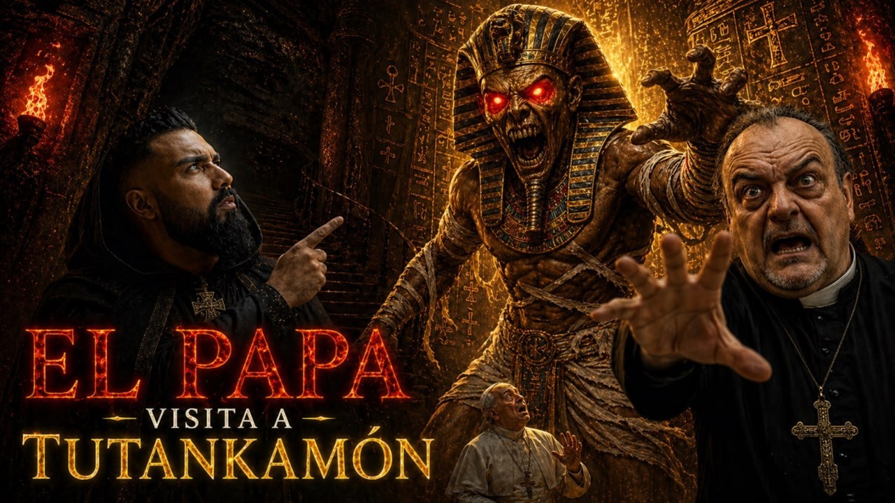 La Fosa Profunda del Vaticano: El papa visita a Tutankamón, la verdadera momia maldita.