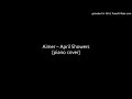 Aimer April Showers Piano Cover