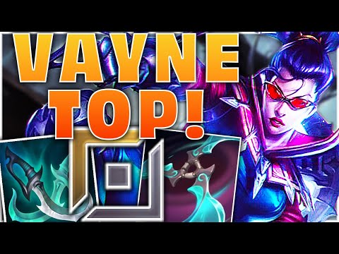 Full Crit Vayne Top Lane - Navori Flickerblades Build Domination!