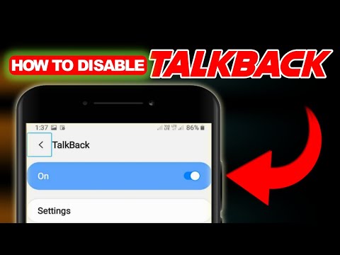 talkback ||How to Disable TalkBack ||how to turn off talkback on android phone||  redmi talkback off