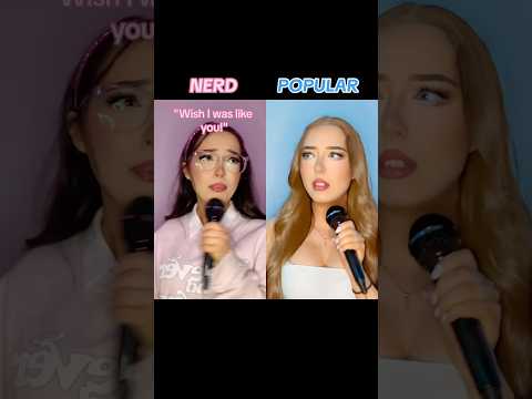 #pov The nerd changed the lyrics to tell the popular girl how she really feels #shorts