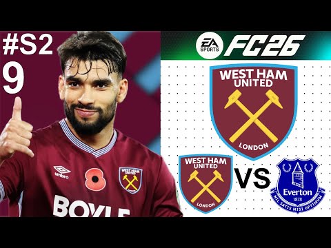 EA FC 26 West Ham United Road to Glory Career Mode Season 2 Episode 9 No Commentary