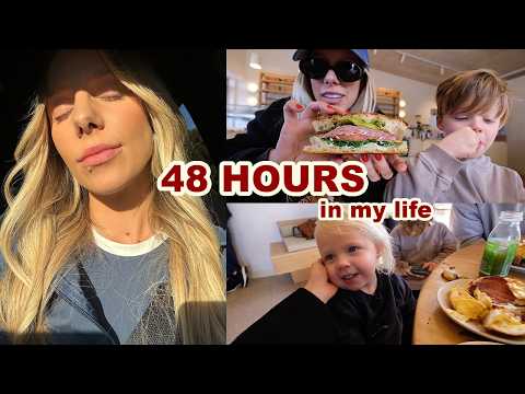 48 hours in my life: hosting, mum life, meetings, work, family