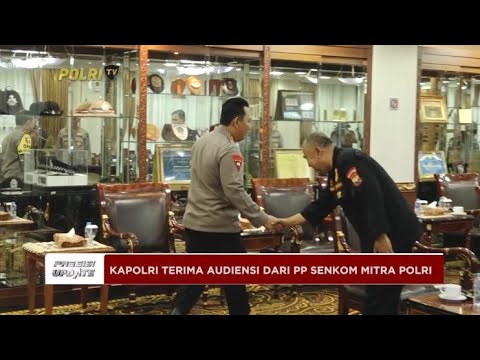 PRESISI UPDATE : KAPOLRI TERIMA AUDIENSI DARI PP SENKOM MITRA POLRI 06/09/2024