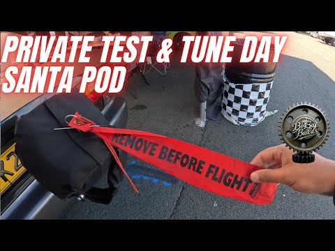 Santa Pod Private Test And Tune | Big Man Ting Performance