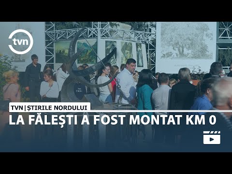 LA FĂLEȘTI A FOST MONTAT KM 0