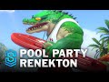 Pool Party Renekton Wild Rift Skin Spotlight