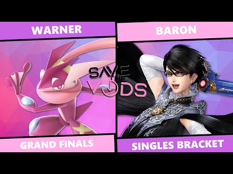Save The Vods #64: Grand Finals - Warner (Greninja) vs Baron (Bayonetta) SSBU Singles
