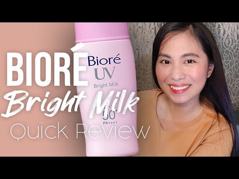 biore bright milk review