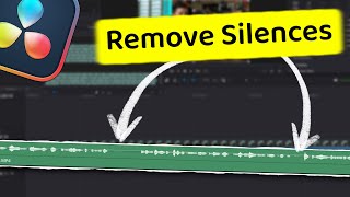 How To Automatically Remove Silences | DaVinci Resolve