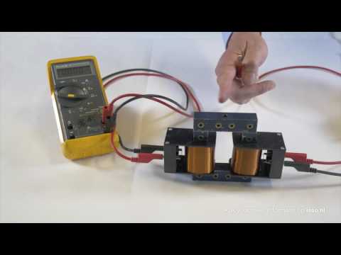 Opwekking spanning bij wisselend magnetisch veld (Deel 2)