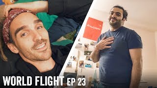 STAYING AT A REFUGEE'S HOUSE - World Flight Episode 23
