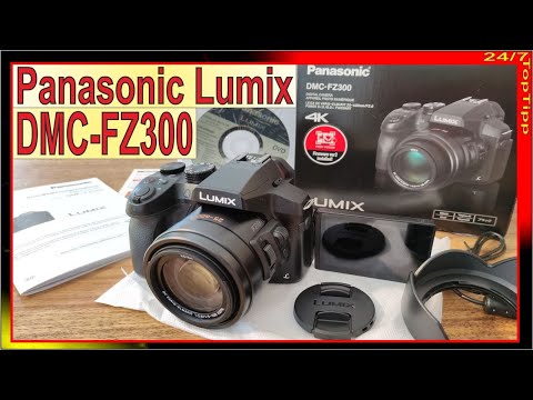 Panasonic Lumix DMC-FZ300 ✔ 4K Bridgekamera [ Unboxing erster Eindruck ] klappbares Display 4K Video