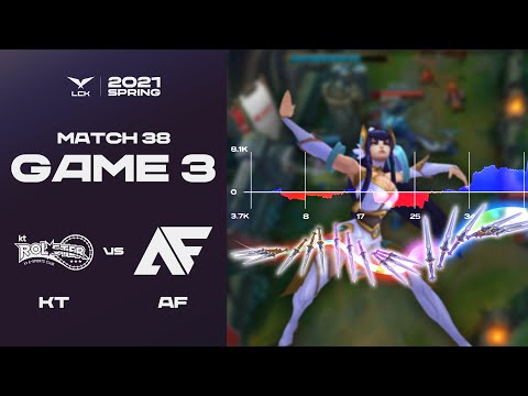 KT vs. AF | Match38 Game3 H/L | 2021 LCK Spring Split