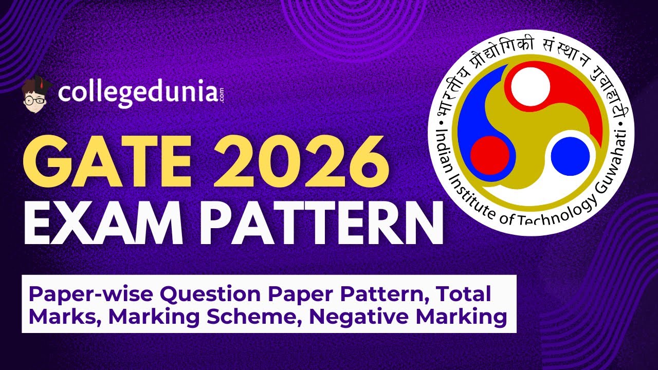 GATE Exam Pattern 2026 | Total Marks, Marking Scheme, Negative Marking and More