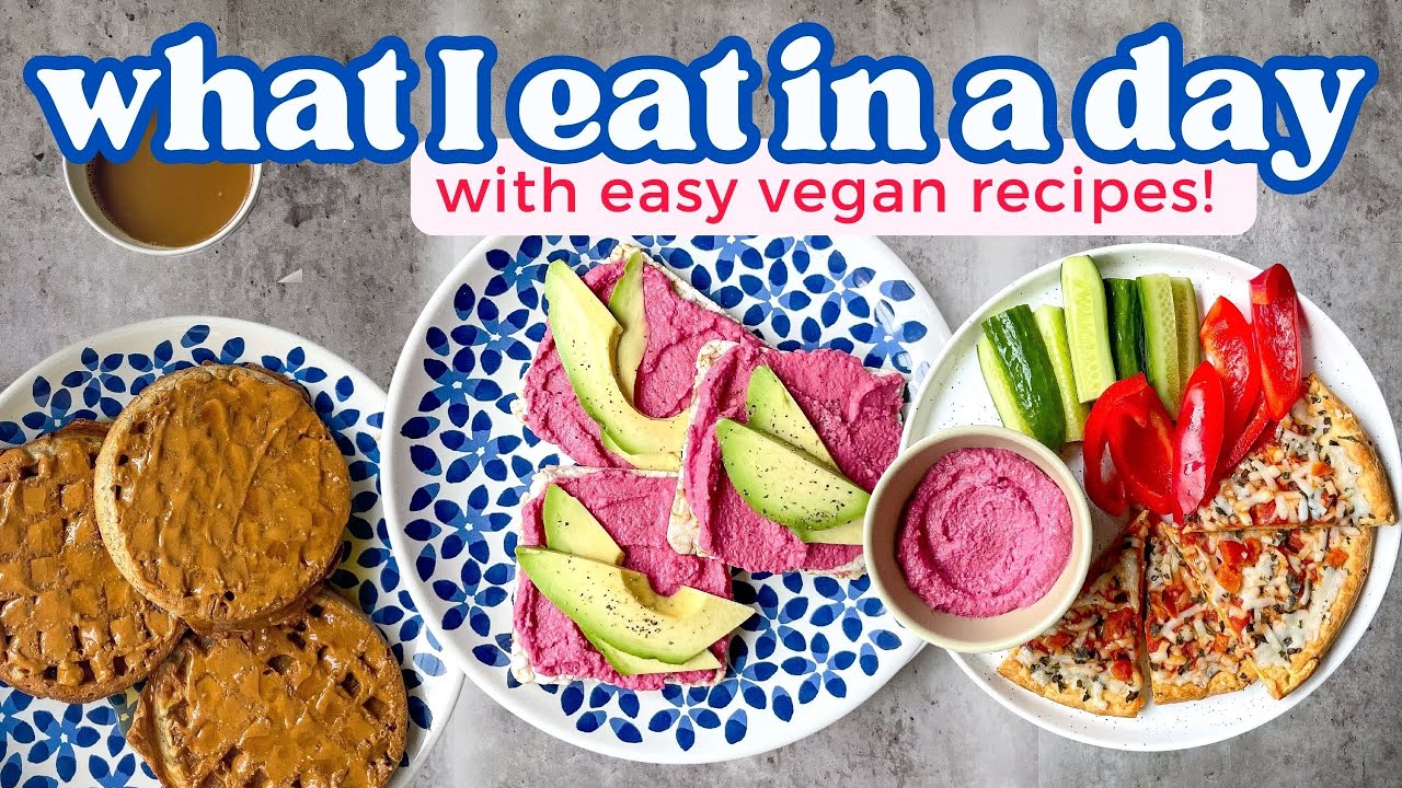 VEGAN WHAT I EAT IN A DAY! WHOLE FOODS GROCERY HAUL WITH EASY MEAL IDEAS!