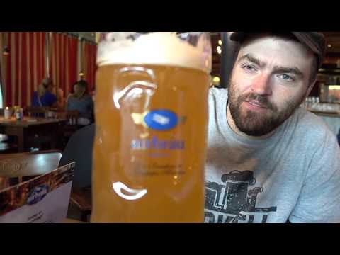 Airbräu at Munich Airport Center - Fliegerquell Helles Lager Beer & Kumulus Weißbier Wheat Ale