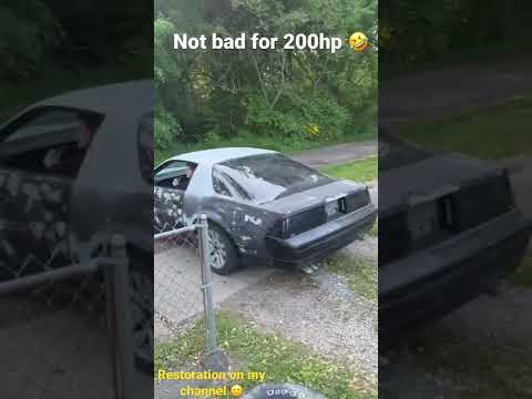 305 small block makes just enough power for a burn out 😂 kinda 😂