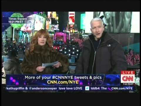 New Year's Eve Live 2015 Anderson Cooper Kathy Griffin Times Square New York
