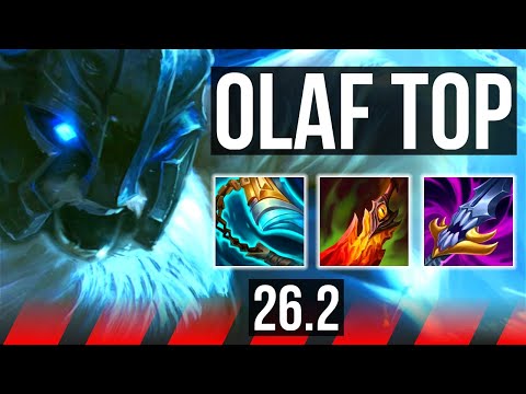 OLAF vs TEEMO (TOP) | KR Diamond | 26.2