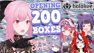 【OPENING 200 BOXES】ABOVE Odds for a SEC?! HoloOCG Card Box Opening! with HoloEN Members! #calliolive Thumbnail for 【OPENING 200 BOXES】ABOVE Odds for a SEC?! HoloOCG Card Box Opening! with HoloEN Members! #calliolive