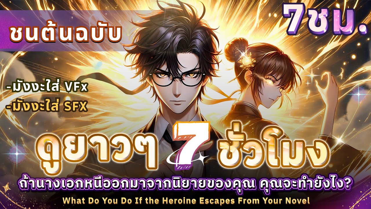 [ ตอนที่ 1-100 ] : ตัวละครพลังระดับ S ทะลุมิติมาหานักเขียนนิยาย [พระเอกตั้งค่าให้พลังนางเอก+9999] 🔥