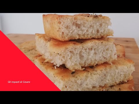 FOCACCIA GENOVESE - Ricetta