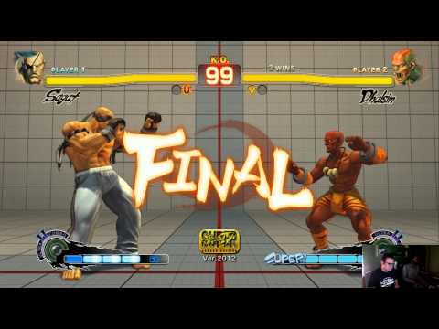 SSF4AE FT5 - Ryan Hart (Sagat) vs TS Sabin (Dhalsim) - Set 1